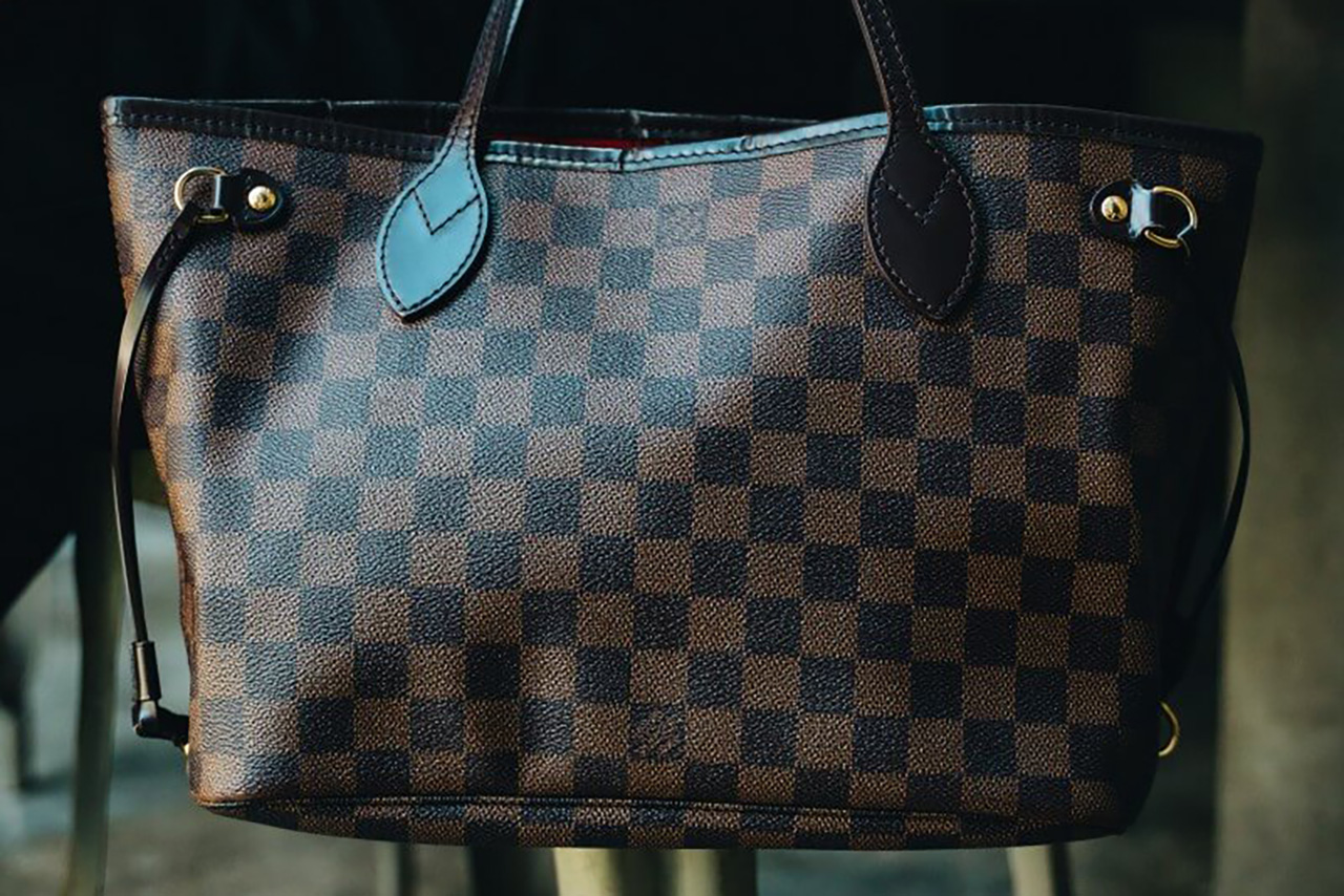 LOUIS VUITTON NEVERFULL MM Damier Azur Tote bag No.916