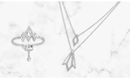 White and deals gold jewellery