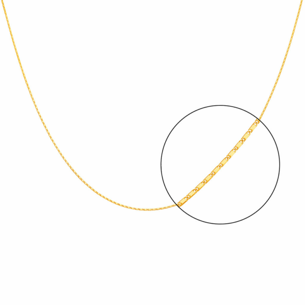 Valentino  Chain  in  18K Yellow Gold