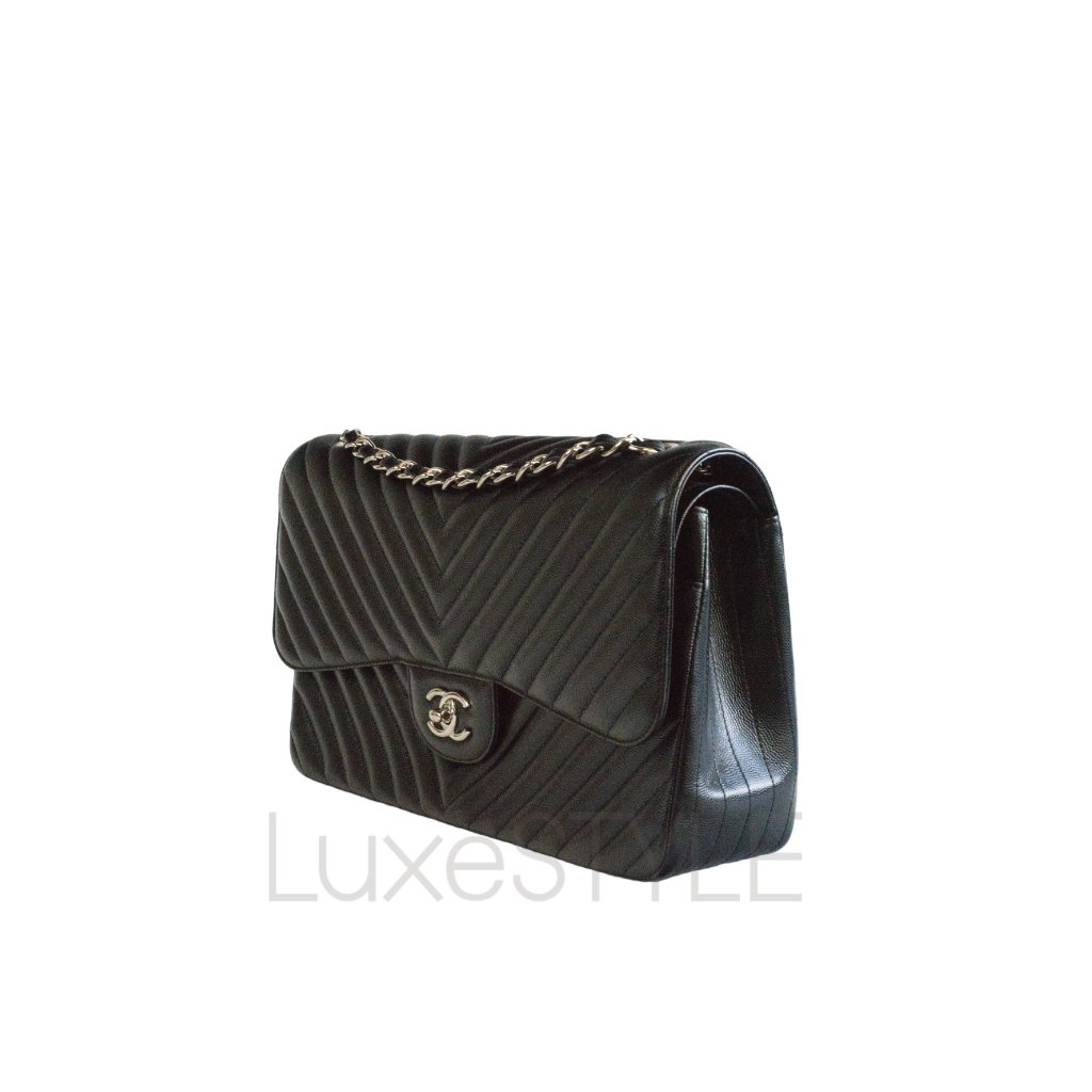 Chanel Classic Double Flap Large Bag - Maxi-Cash