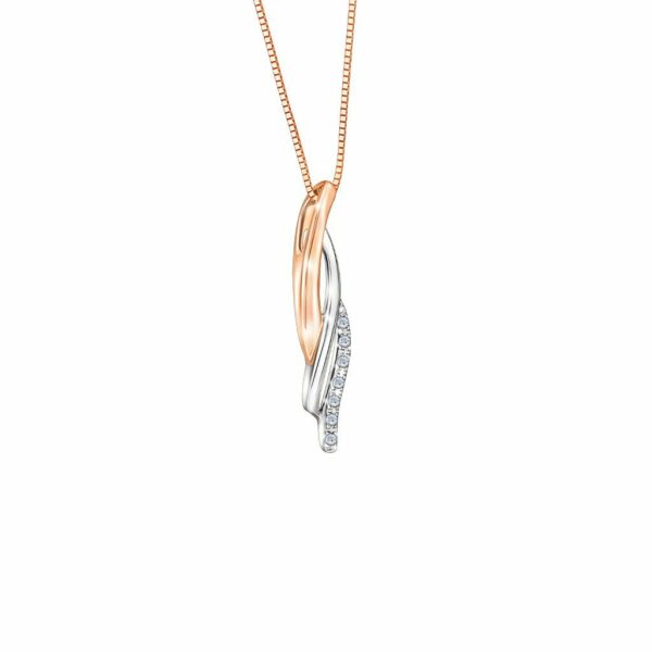 Diamond SeoulStyle  Pendant in 18K Rose Gold