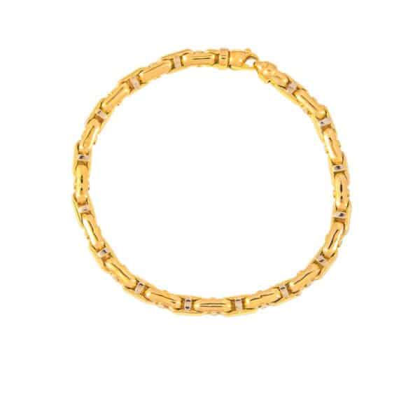 Bold Anchor Chain Bracelet in 916 Gold - Maxi-Cash