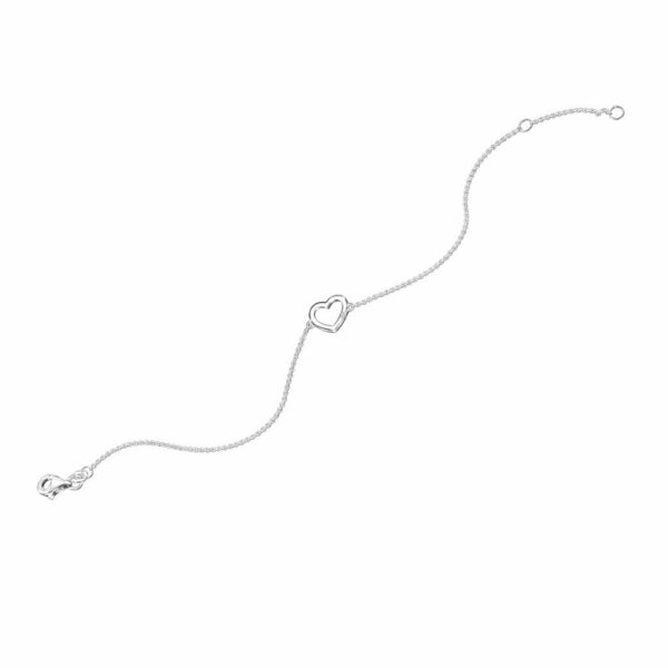 Diamond Amour  Bracelet in 14K White Gold