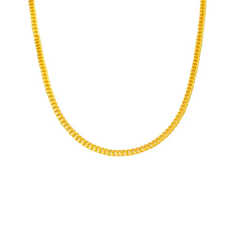 Gold necklace sales price list