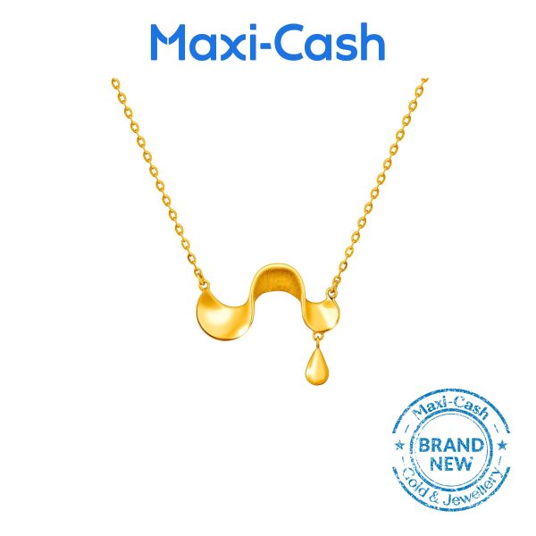 Golden Finesse  Necklace in 916 Gold