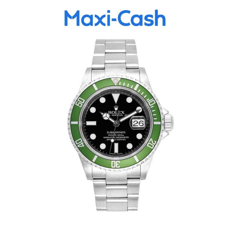 Rolex Submariner "Kermit" 16610LV Flat-4 Watch