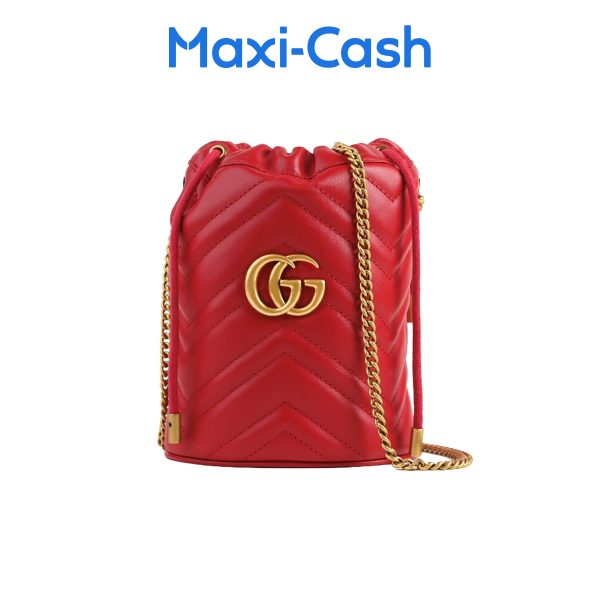 Gucci GG Marmont Bucket Bag 575163(Unused)