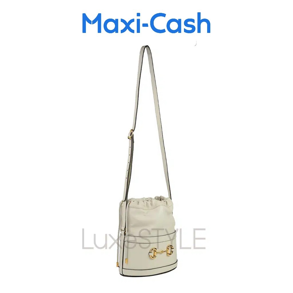 Gucci Horsebit 1955 Drawstring Bucket Bag 602118 (Unused) - Image 3