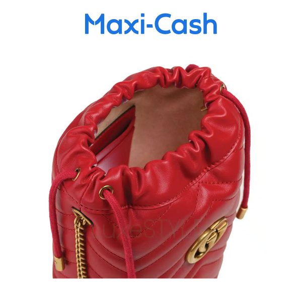 Gucci GG Marmont Bucket Bag 575163(Unused) - Image 5