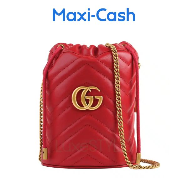 Gucci GG Marmont Bucket Bag 575163(Unused) - Image 2