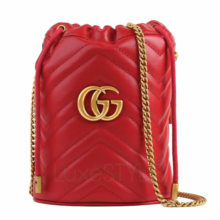 Gucci GG Marmont Bucket Bag (Unused) MaxiCash