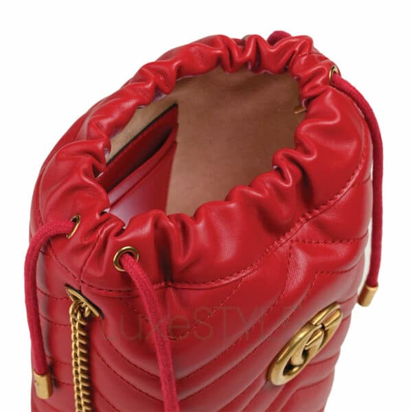 Gucci GG Marmont Bucket Bag 575163(Unused) - Image 5