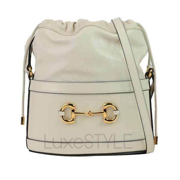 Gucci Horsebit 1955 Drawstring Bucket Bag 602118 (Unused) - Image 2