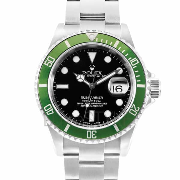 Rolex Submariner "Kermit" 16610LV Flat-4 Watch - Image 4