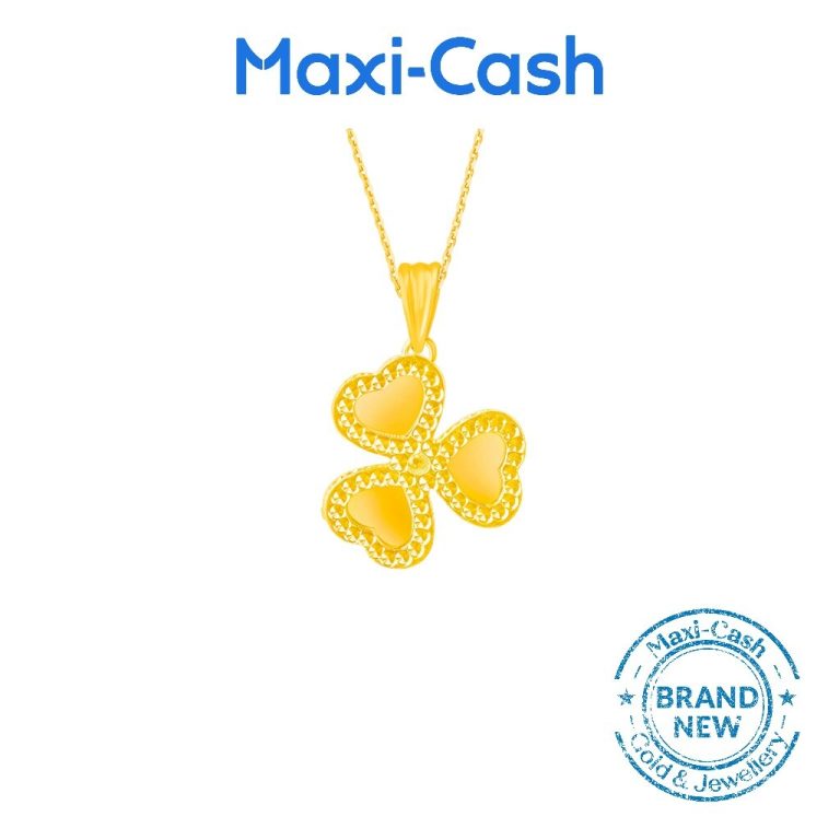 Harmony of Hearts Pendant in 916 Gold