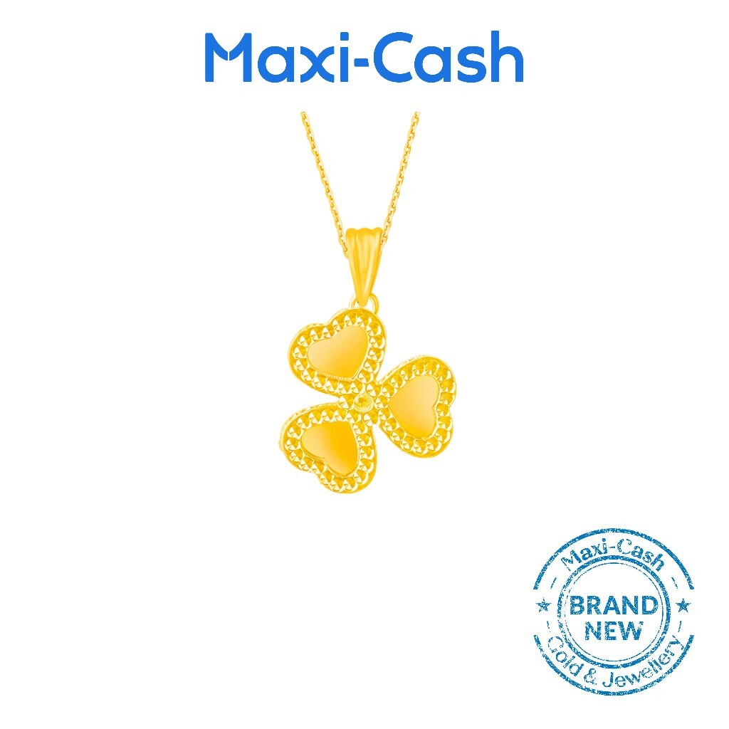 Harmony of Hearts Pendant in 916 Gold