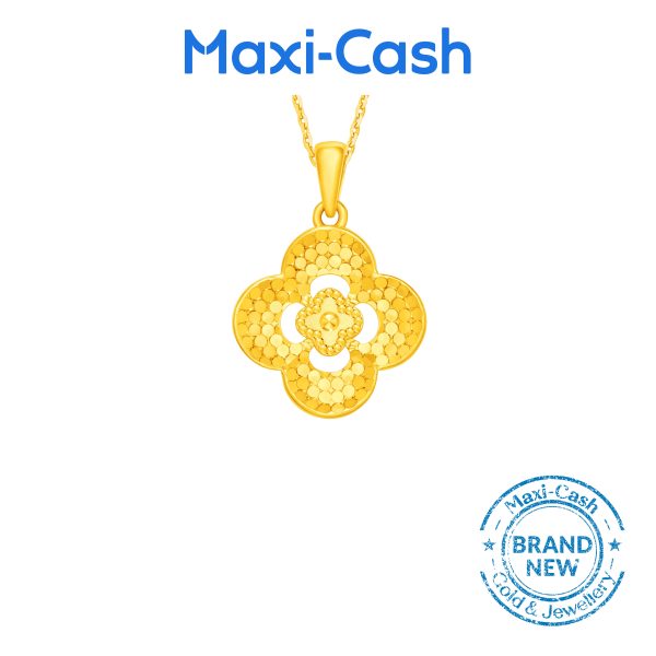 Enchanting Blossom Pendant in 916 Gold