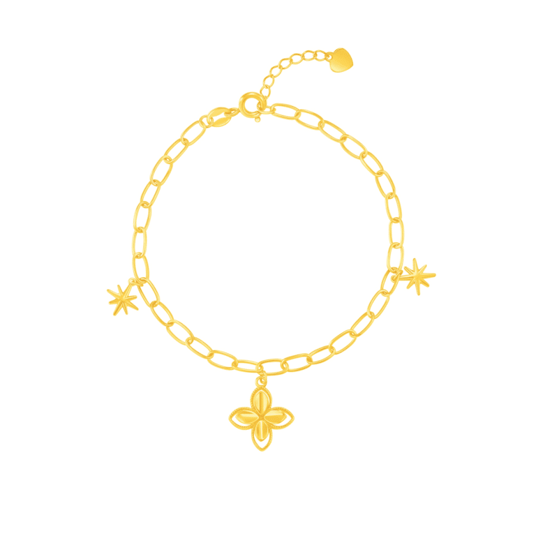 Gold bracelet for ladies with price sales