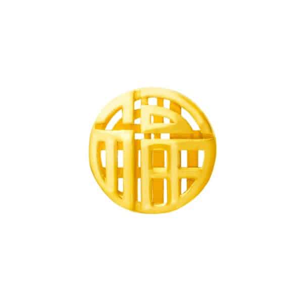 Golden Prosperity Fantasi Charm in 916 Gold