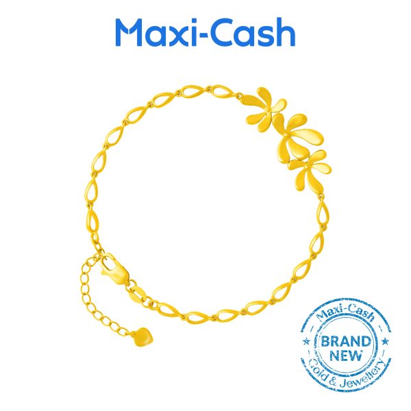 Springleaf Bracelet in 916 Gold