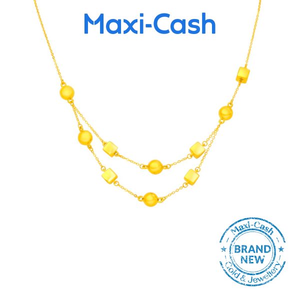 Bauble Joy Necklace in 999 Gold