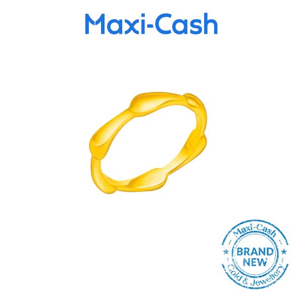 Golden Dew Ring in 916 Gold