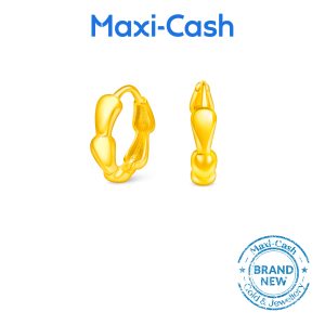 Golden Dew Earrings in 916 Gold