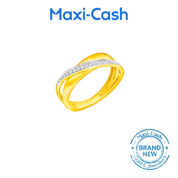 Diamond Eternal Union Ring in 14K Yellow Gold