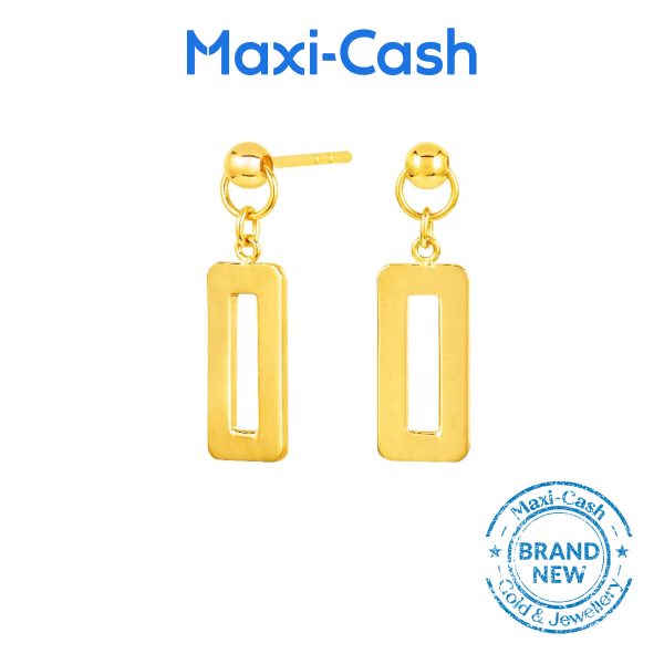 Regalio Earrings in 916 Gold