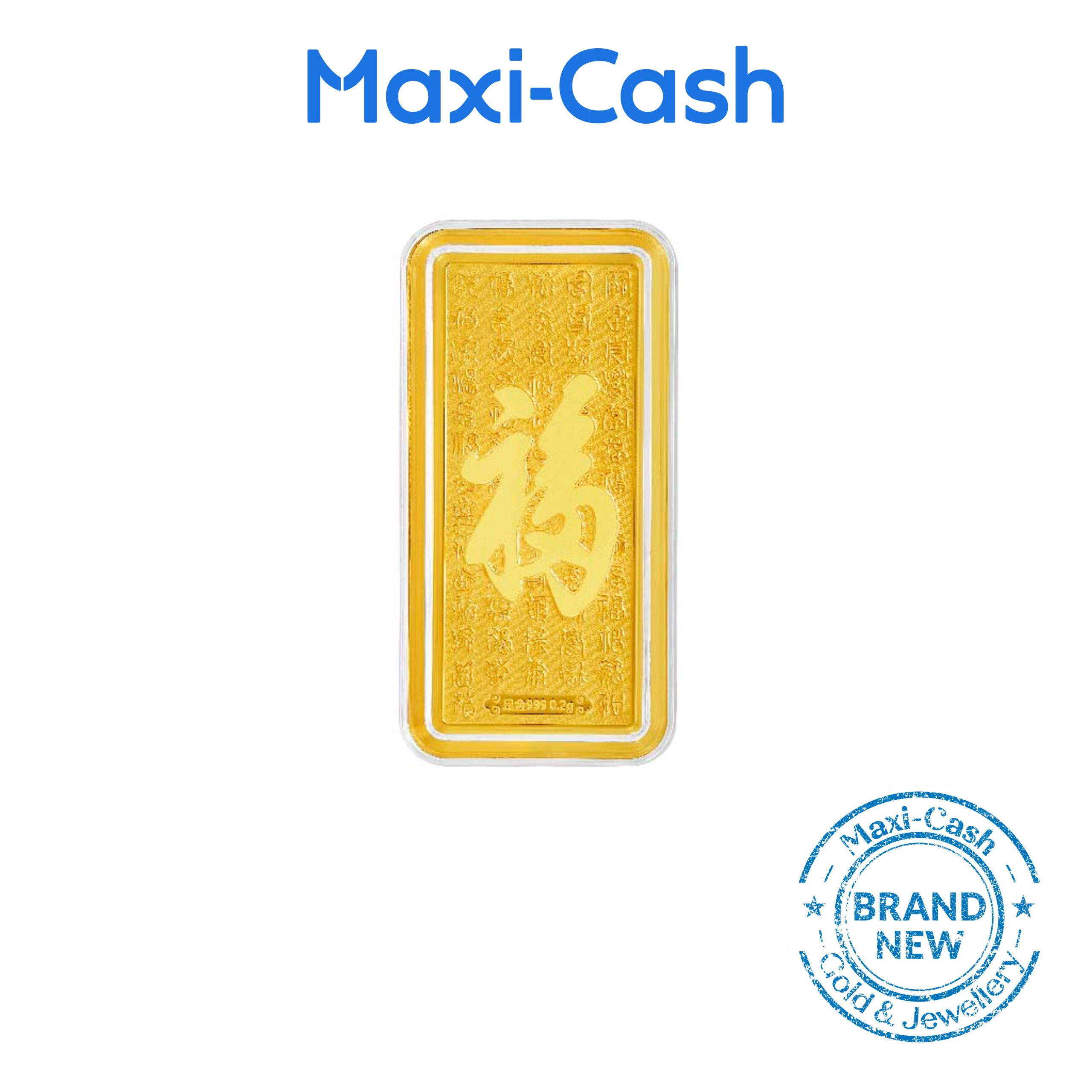 Prosperity Gold Bar in 999 Gold