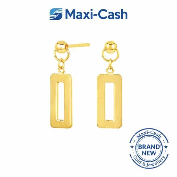 Regalio Earrings in 916 Gold