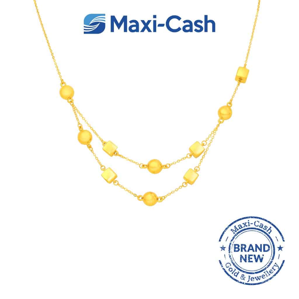 Bauble Joy Necklace in 999 Gold