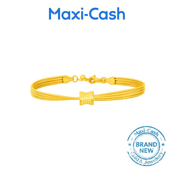 Xiao Man Yao (小蛮腰) Bangle in 999 Gold