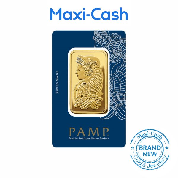 PAMP Suisse Lady Fortuna Gold Bar in 999 Gold (50gm)
