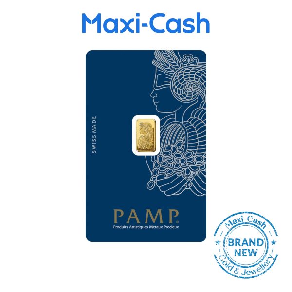 PAMP Suisse Lady Fortuna Gold Bar in 999 Gold (1gm)