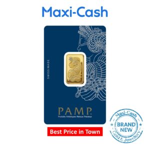 PAMP Suisse Lady Fortuna Gold Bar in 999 Gold (10gm)