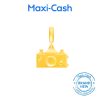 Camera Fantasi Charm in 916 Gold