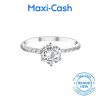 True Carat Diamond Nuevo Glamour Ring in 18k White Gold - Image 2