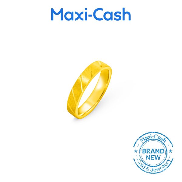 Golden Trust Couple Ring in 999 Gold