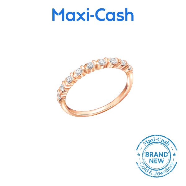 Diamond Eternity Ring in 14K Rose Gold