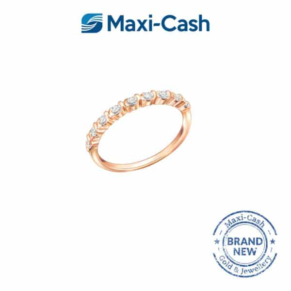 Diamond Eternity Ring in 14K Rose Gold