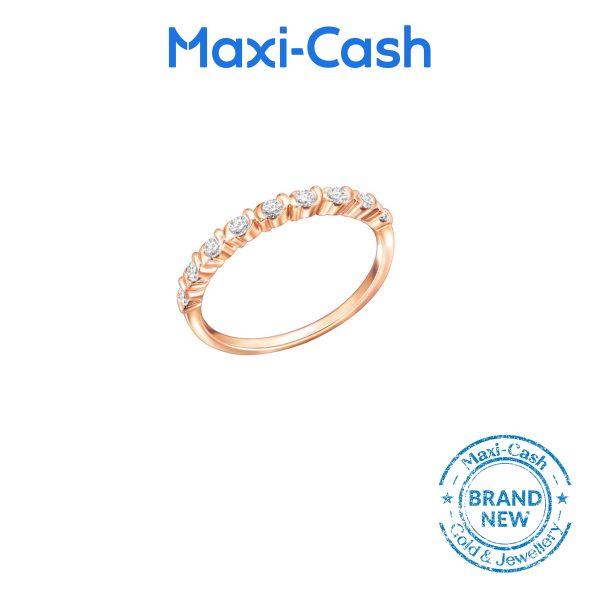 Diamond Eternity Ring in 14K Rose Gold