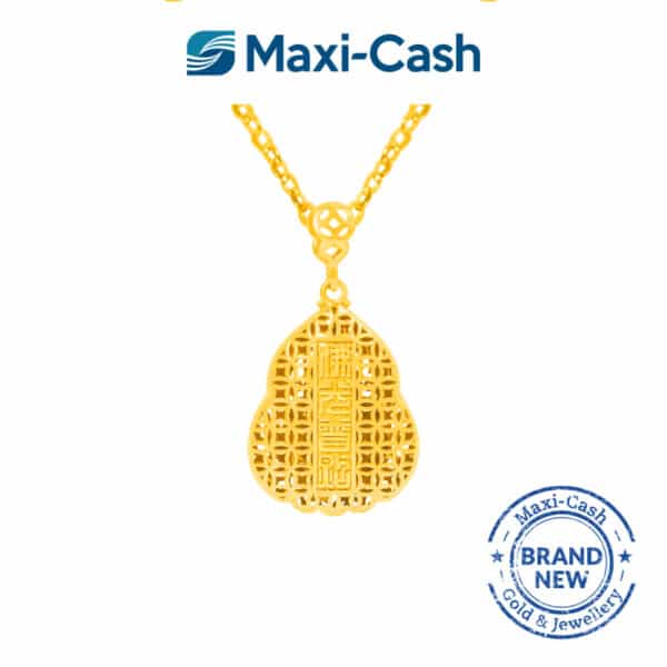 Laughing Buddha Pendant in 916 Gold - Image 2