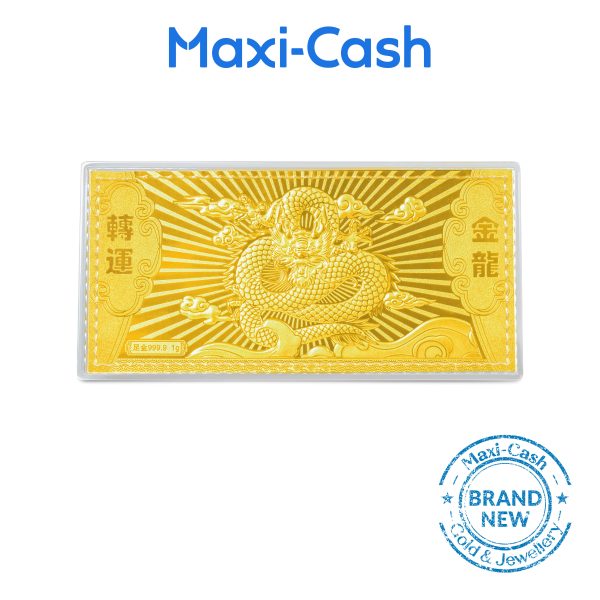Gold Dragon Gold Bar in 999 Gold