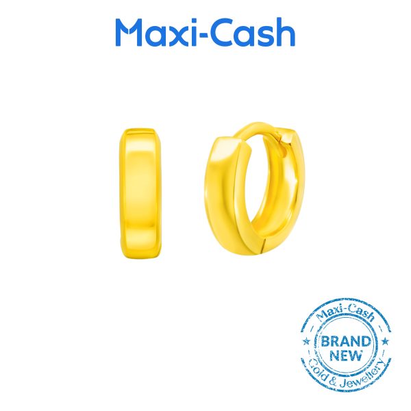 Hoop Earrings in 916 Gold