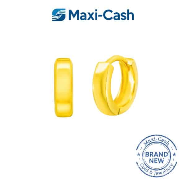 Hoop Earrings in 916 Gold