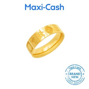 Shisanyao (十三幺) Ring in 916 Gold