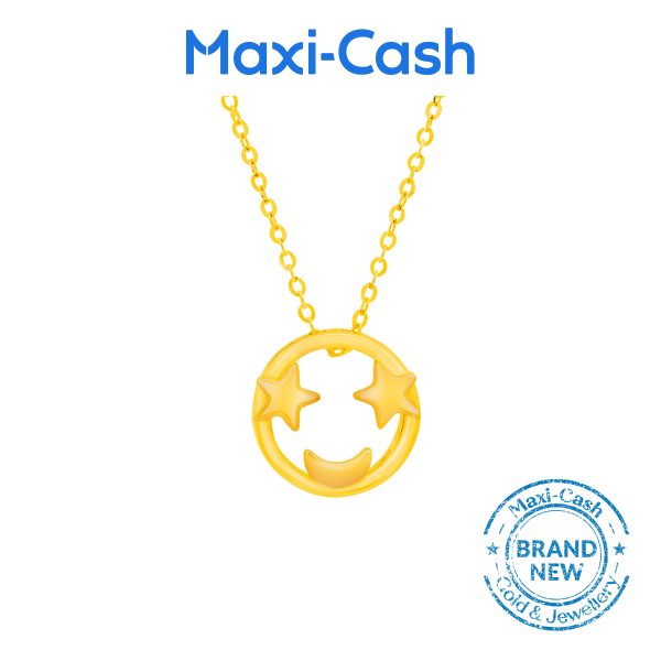 Lunastar Necklace in 916 Gold