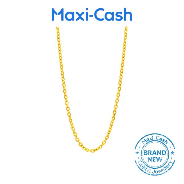 Rolo Chain in 999 Gold