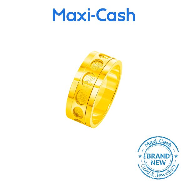 Prosperity Spinner Ring in 916 Gold